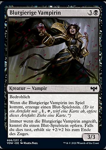 Blutgierige Vampirin (Bloodcrazed Socialite)